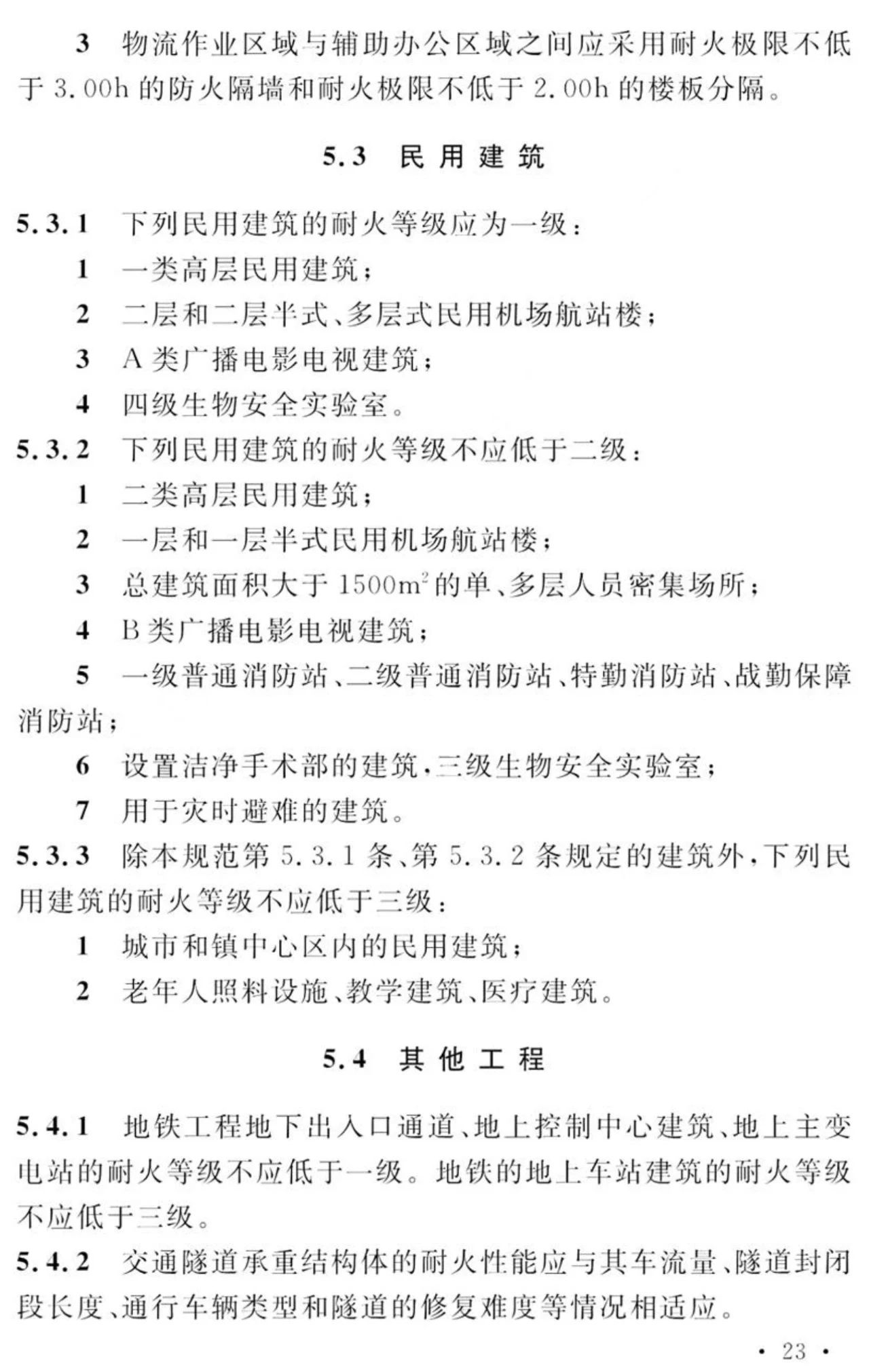 GB 55037-2022《建筑防火通用规范》